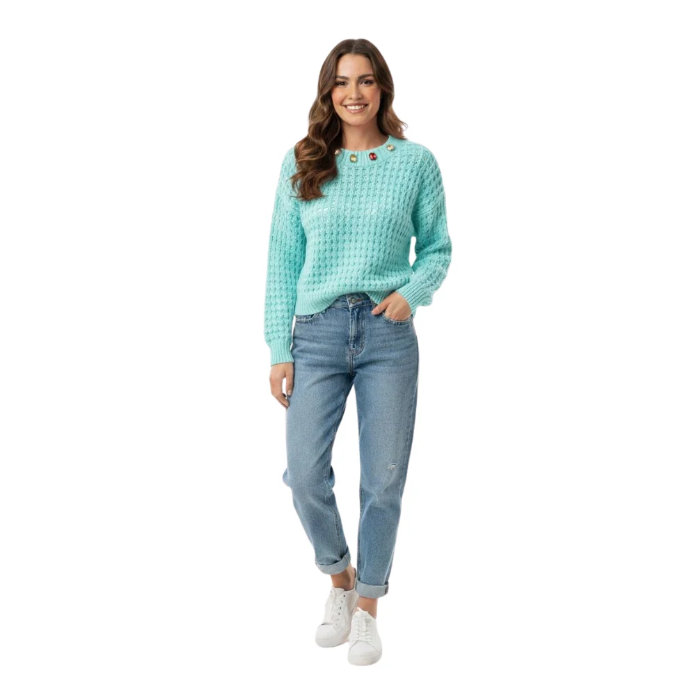 Women's knitted Winter Sweater - Image 7