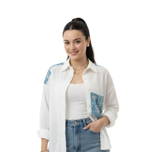 Women's Cotton Regular-Fit Shirt