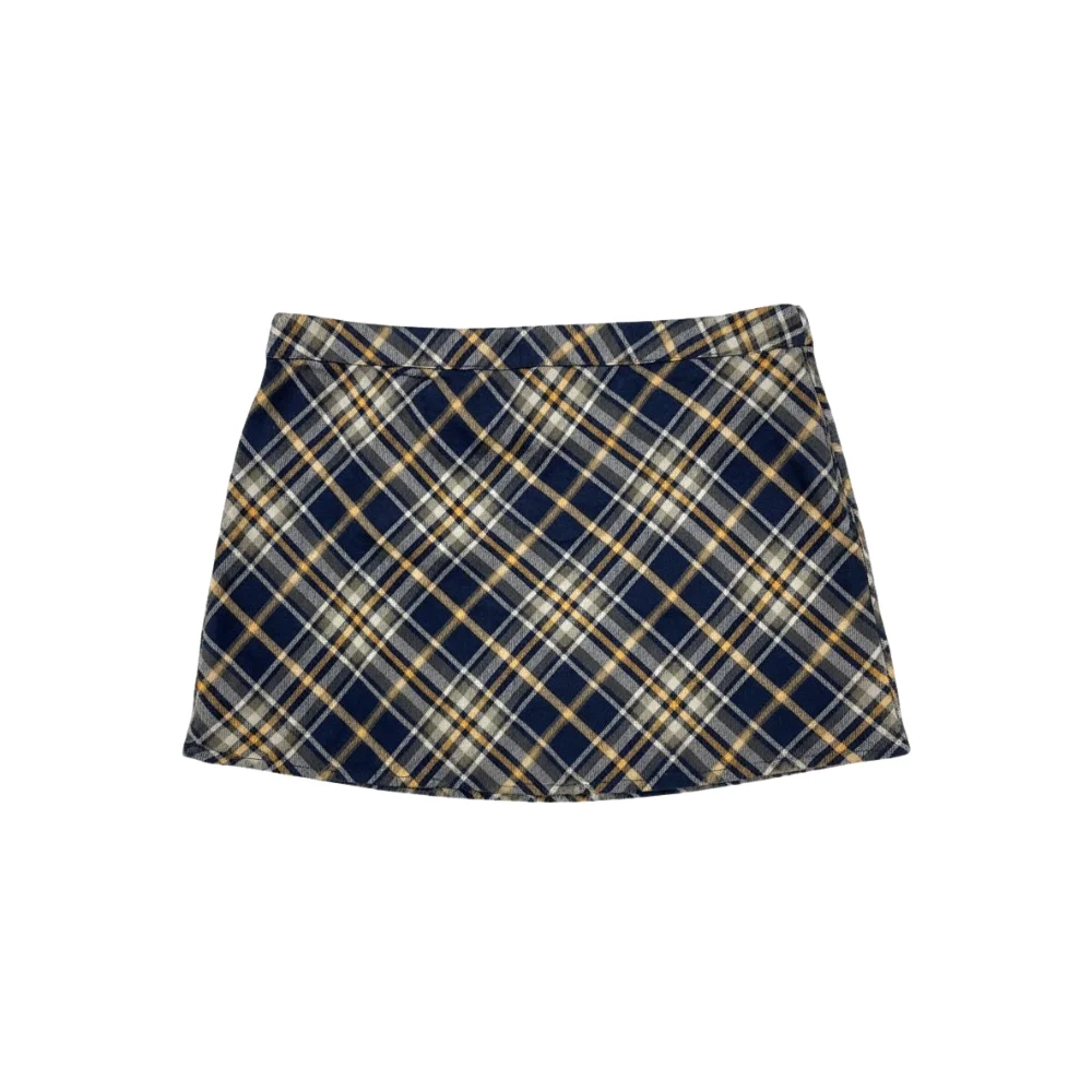 Pull&Bear Leather Detailed Wool Skirt - Image 4