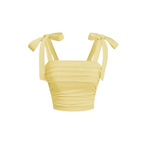 Shein Knotted Shoulder Crop Top