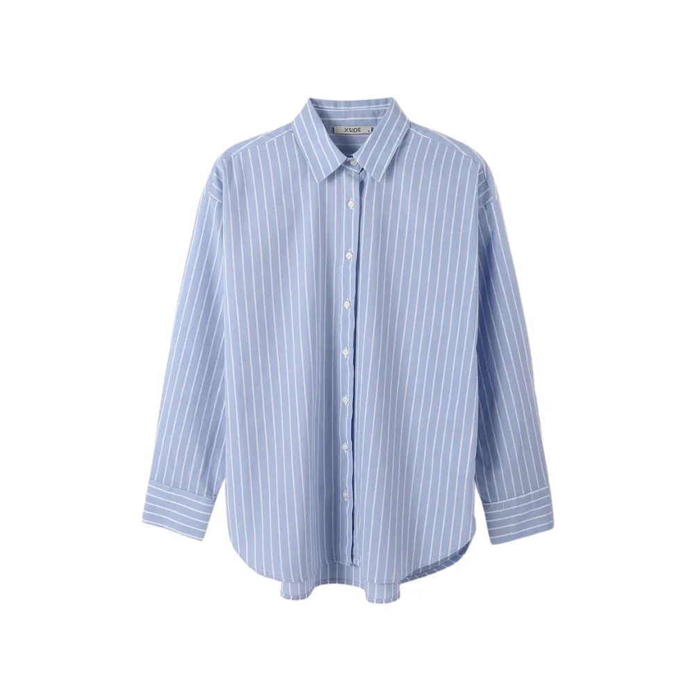 XSide Striped Relaxed-Fit  Shirt