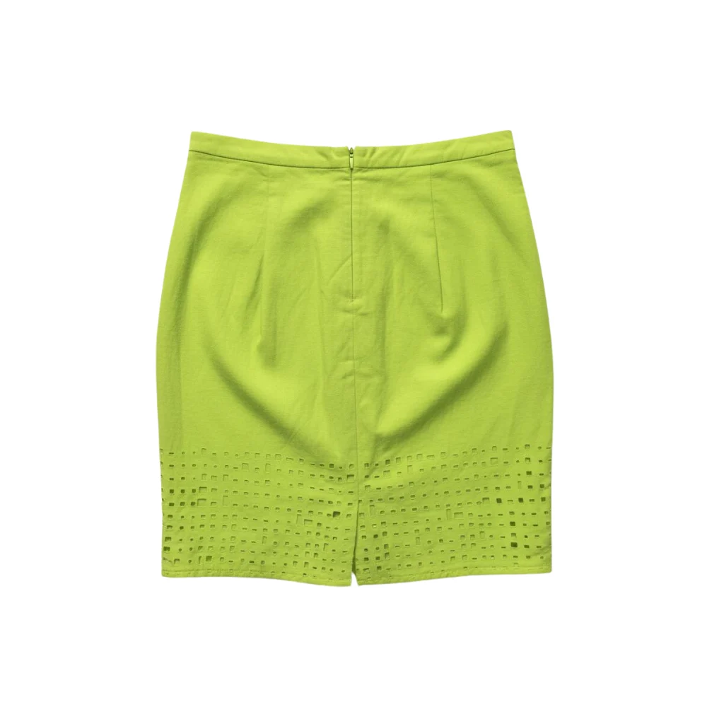 Women's Cotton Lace-Hem Skirt - Image 3