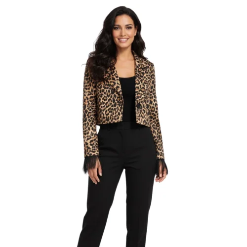 Women's Night Cropped Blazer