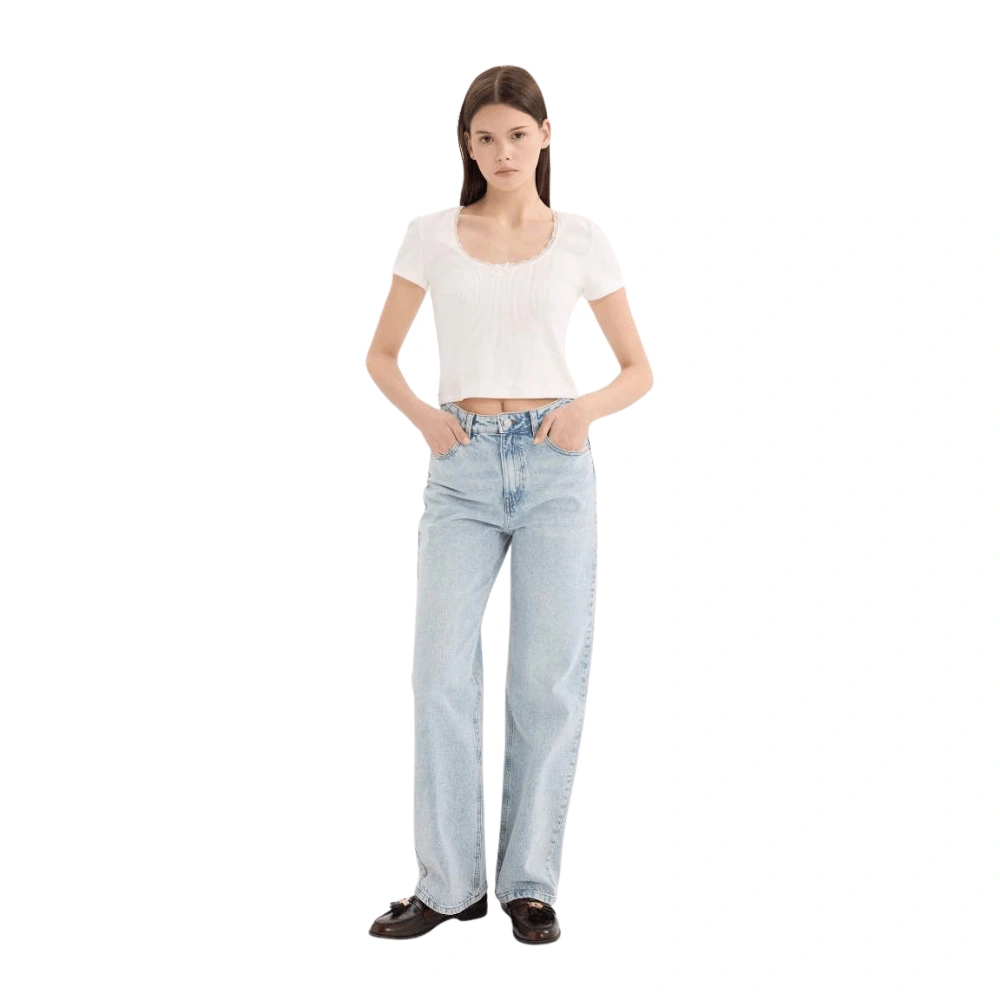 Defacto wide Straight-Fit Jeans
