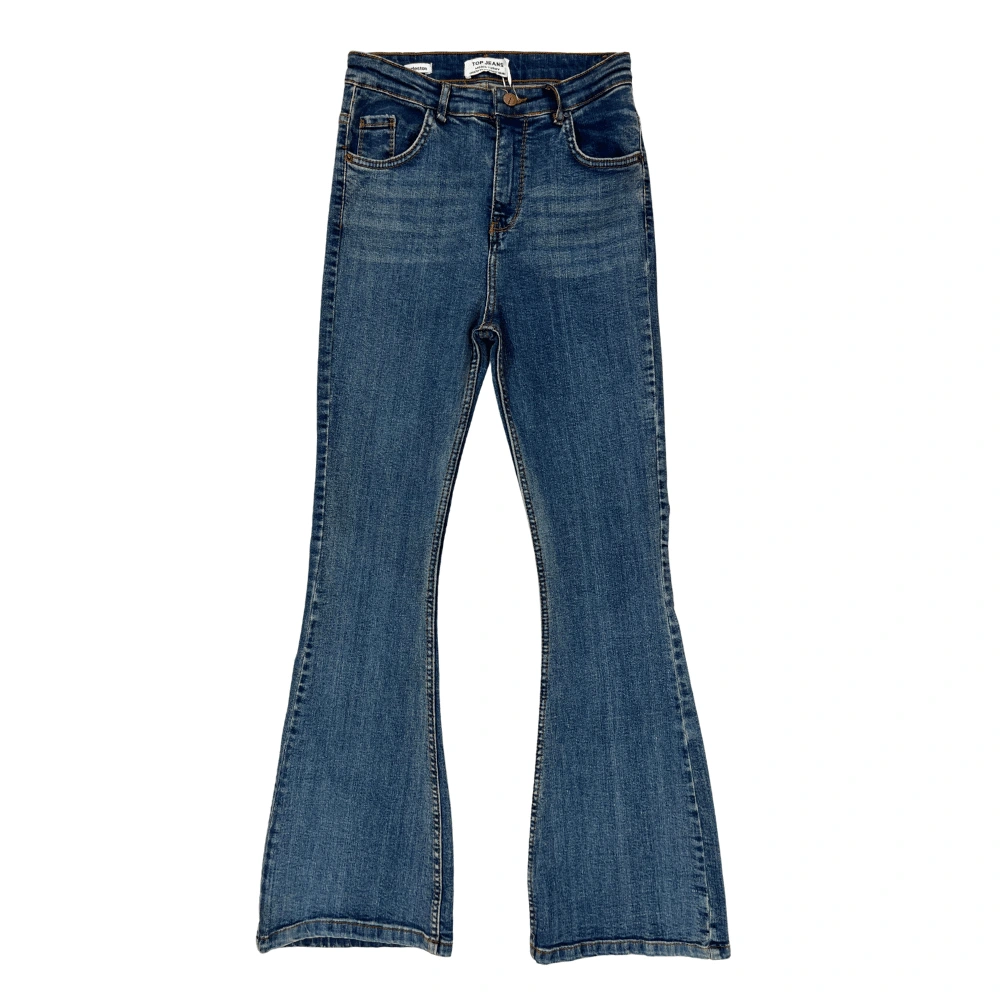 women's Flared Lycra Jeans