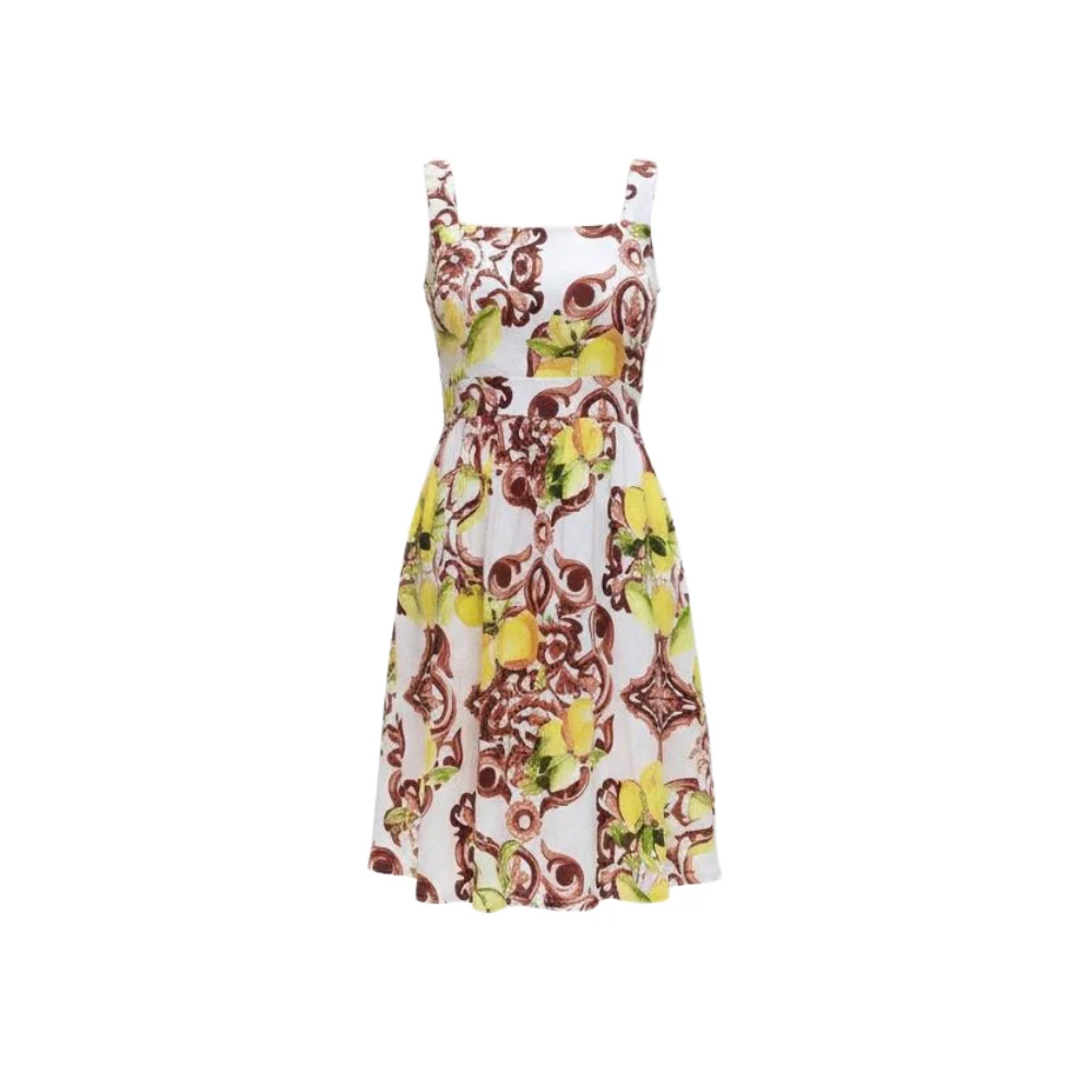 Women's Printed Summer Short Dress - Image 3
