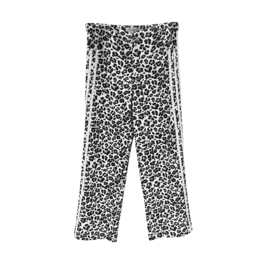 Women's Leopard Two-Pieces Set Wide Pants & Croped Blazer - Image 3