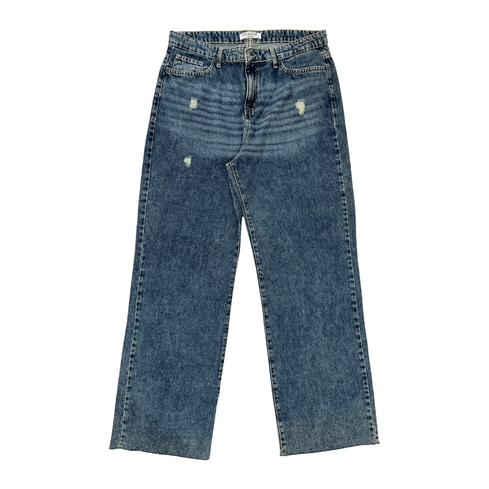women's Straight-Fit cutting Jeans