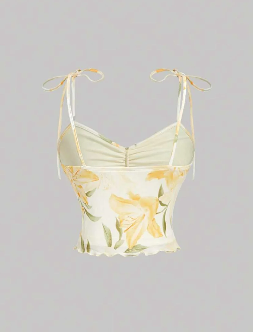 Shein Summer Cute Cropped Top - Image 3