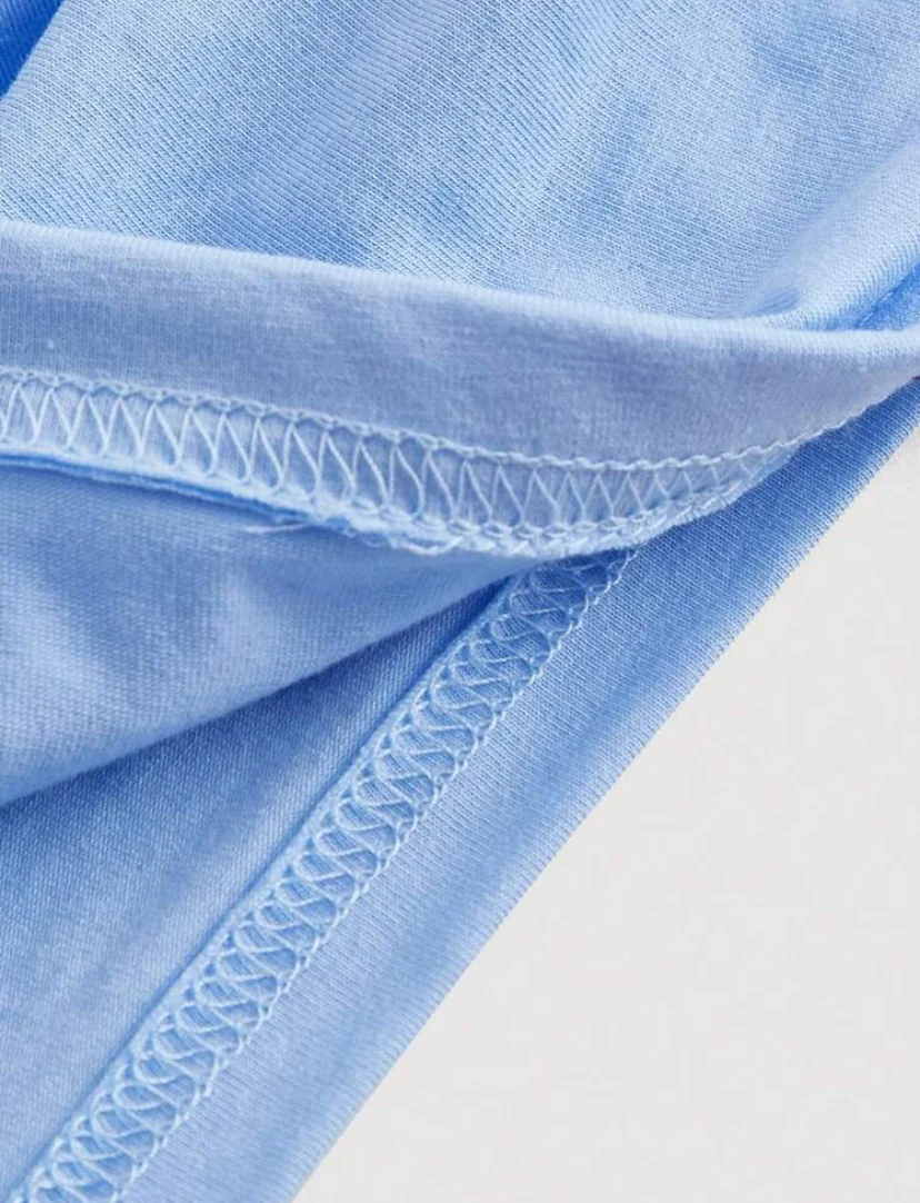 Shein Knotted Shoulder Crop Top - Image 7