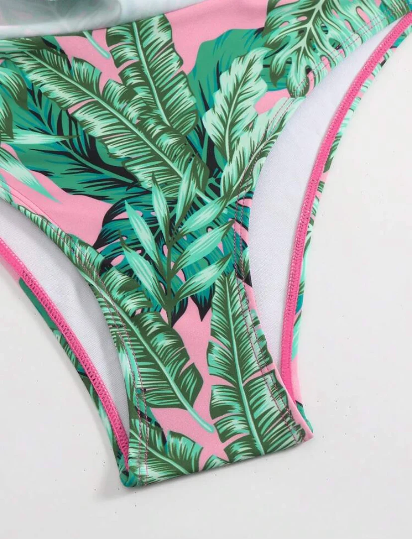 Shein Two-Pieces Printed Swimwear - Image 4