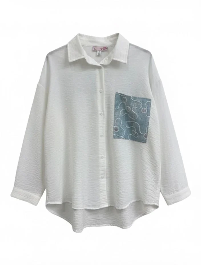 Women's Cotton Regular-Fit Shirt - Image 3