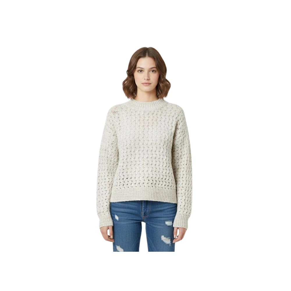 Wool Knit Cropped Sweater - Image 4
