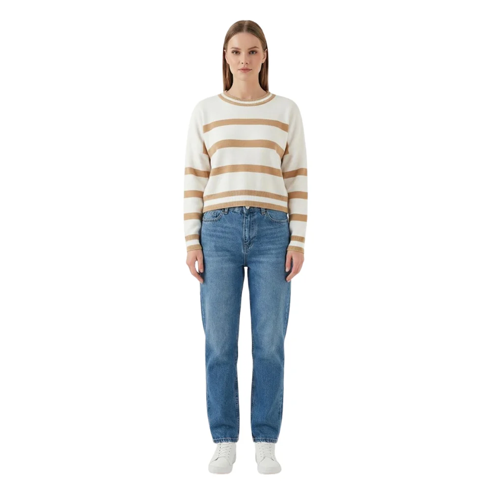 Knitted Cropped Sweater - Image 8