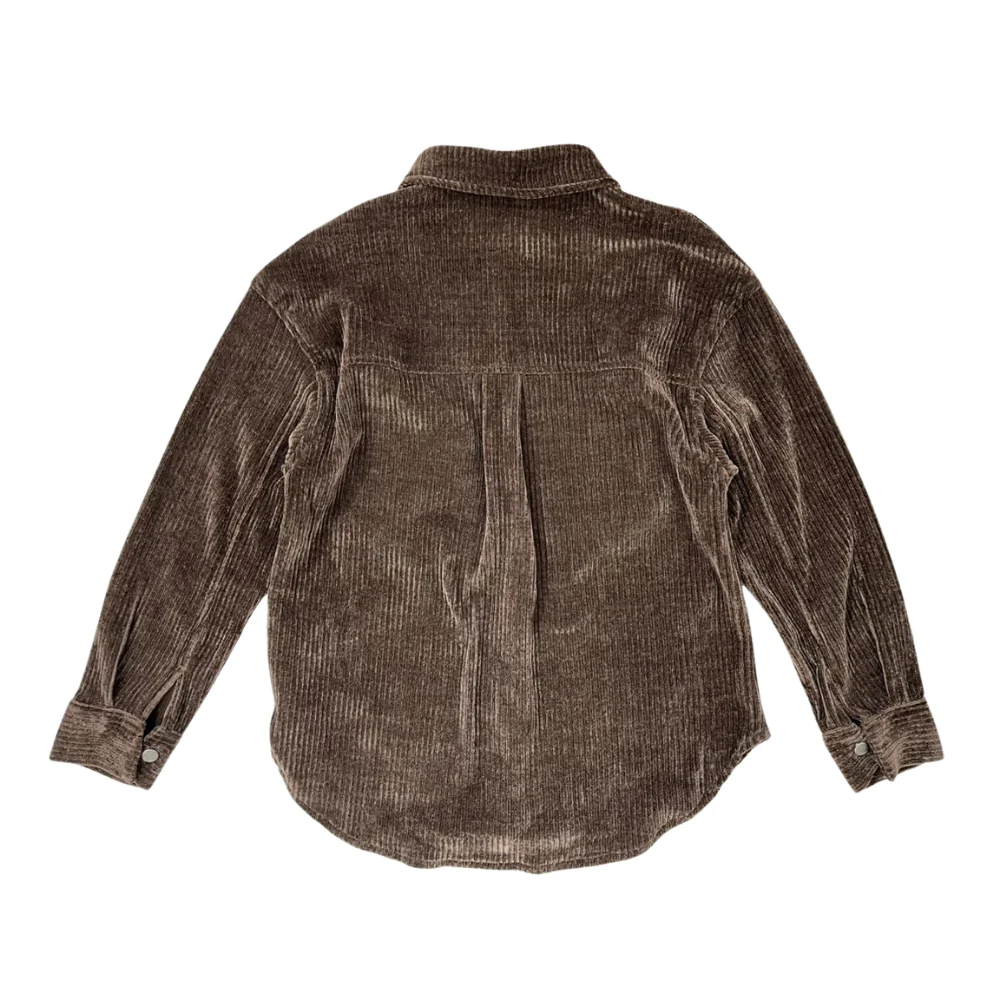 Ripped Velvet winter shirt - Image 3