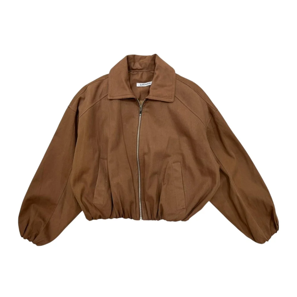 Cropped Heavy Jacket - Image 7