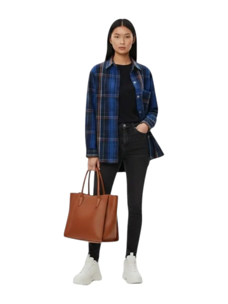 Wool Long Heavy Shirt Jacket