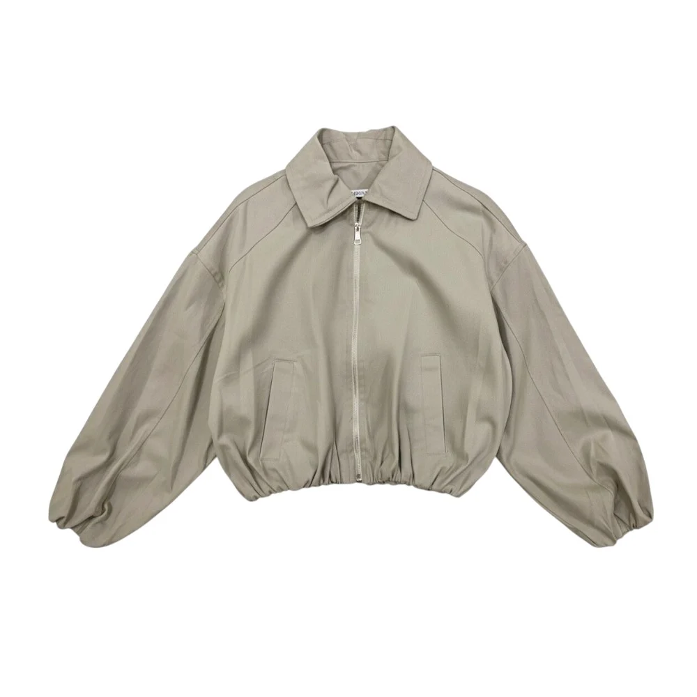 Cropped Heavy Jacket