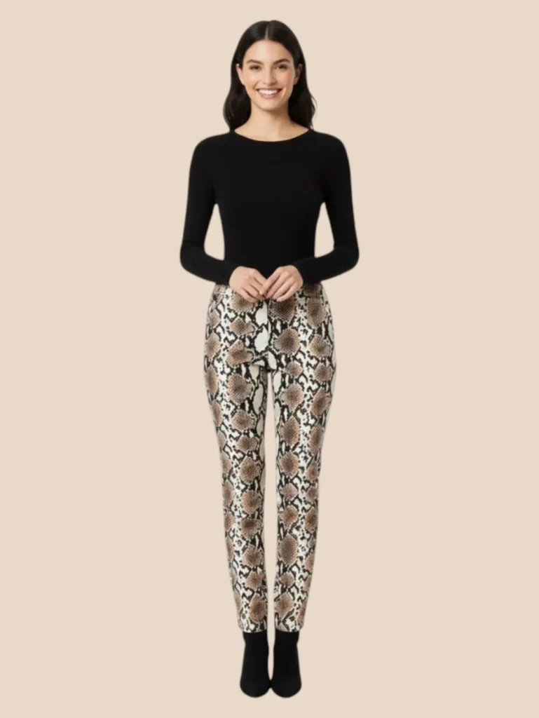 Classic-Fit Winter Heavy Snake Style Pants