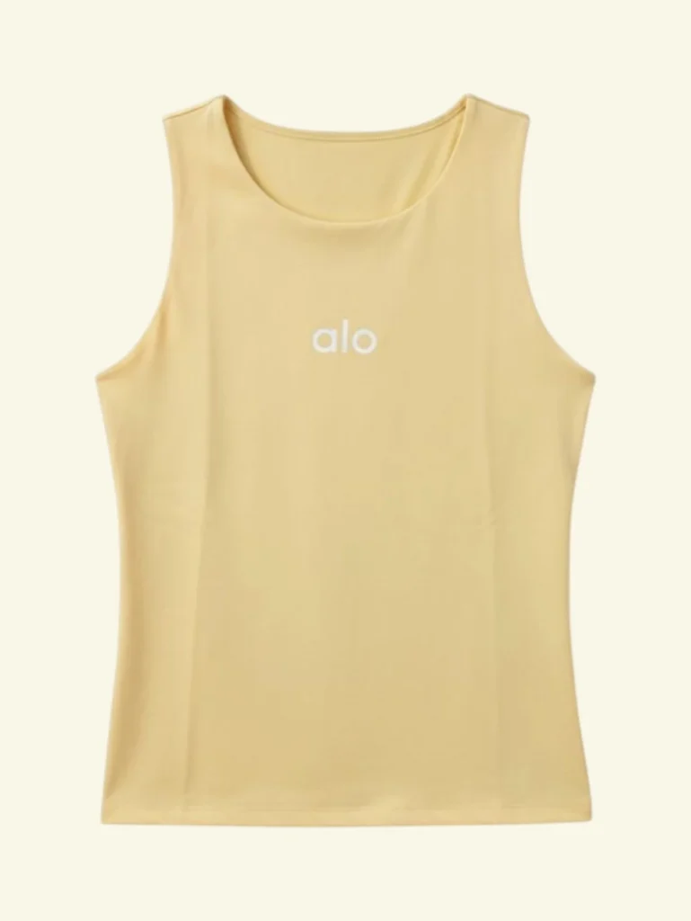 ALO Printed Sleeveless Slim-FIT Top